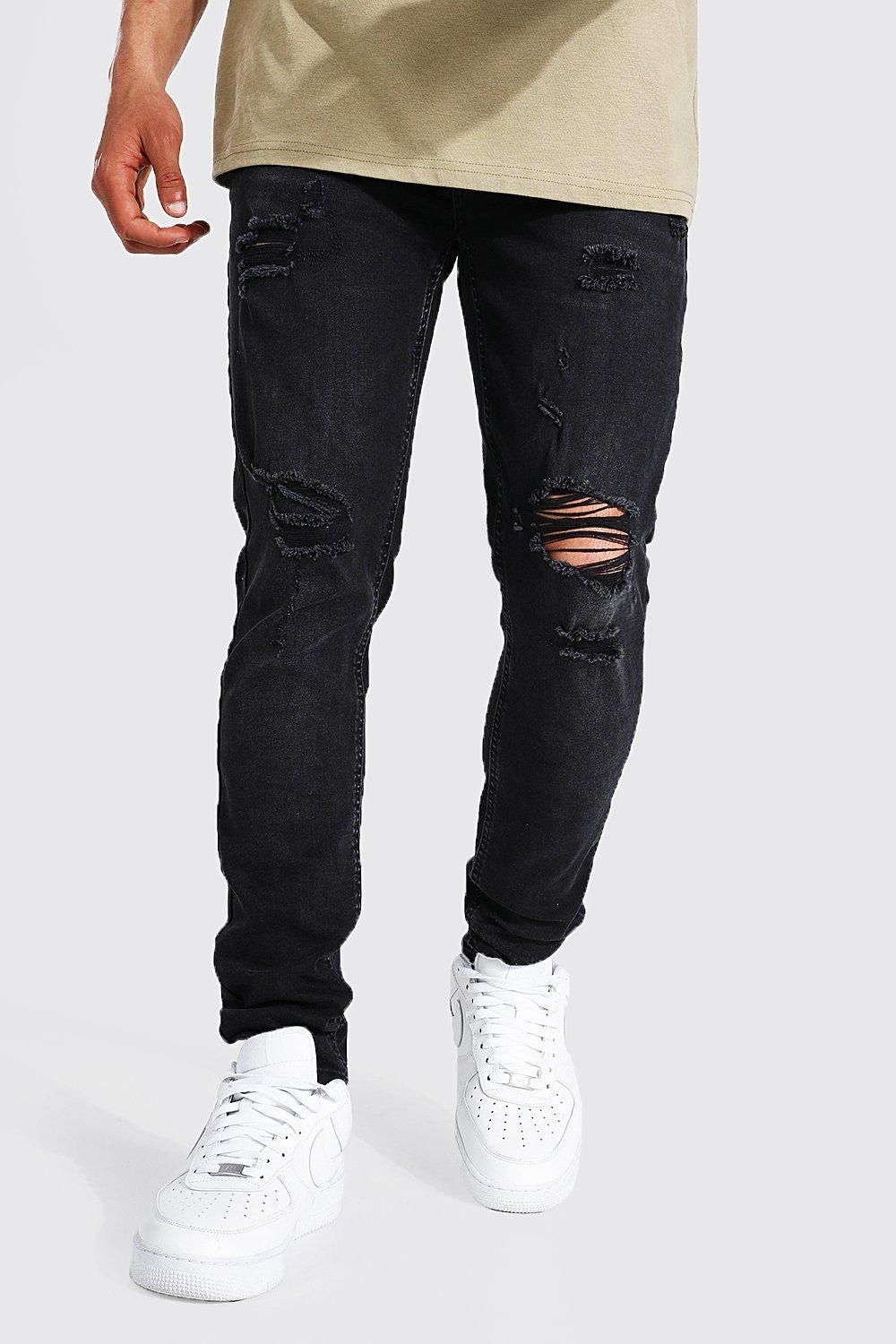 Make a style statement this summer with
mens ripped jeans
