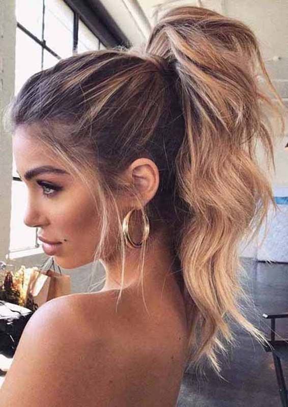 Charming Ponytail Hairstyles