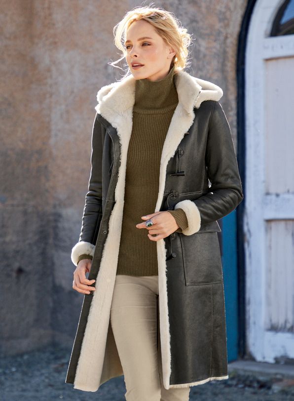 Stay Warm and Stylish this Winter with
Shearling Coats