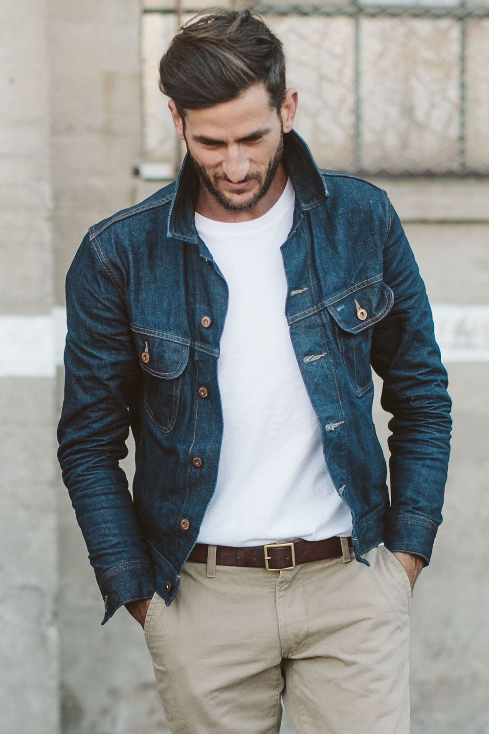 Get the stylish and elegant looks with
jean jacket for men