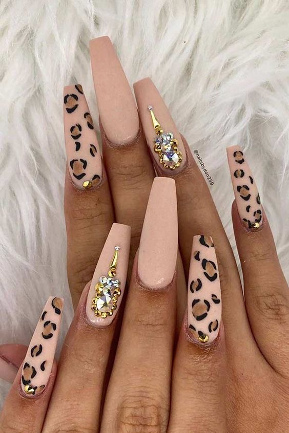 Unleash Your Inner Wild Side with Leopard
Print Nail Designs
