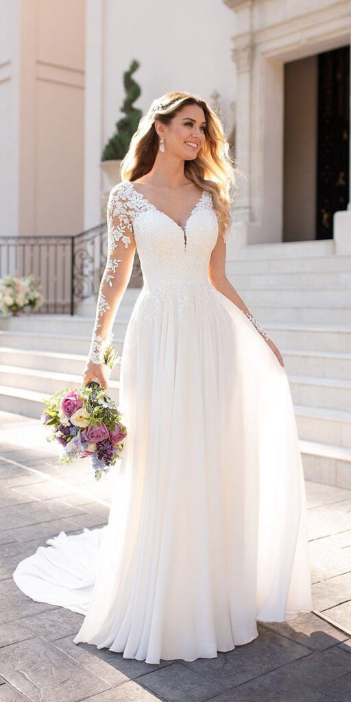 Finding the Perfect Long Sleeved Wedding Dress for Your Big Day ...