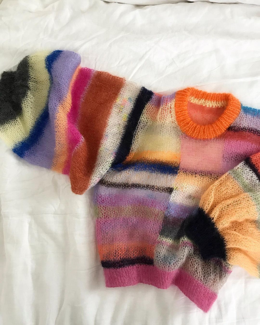 Silky Mohair Sweater for Men and Women