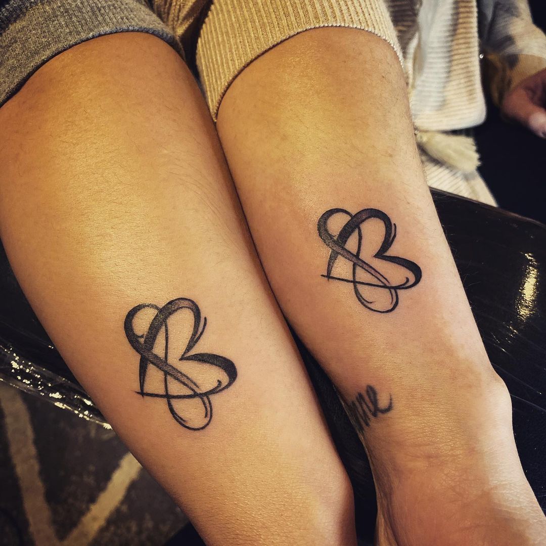 Mother-Daughter Heart Tattoos: A
Sentimental Gesture of Love and Friendship