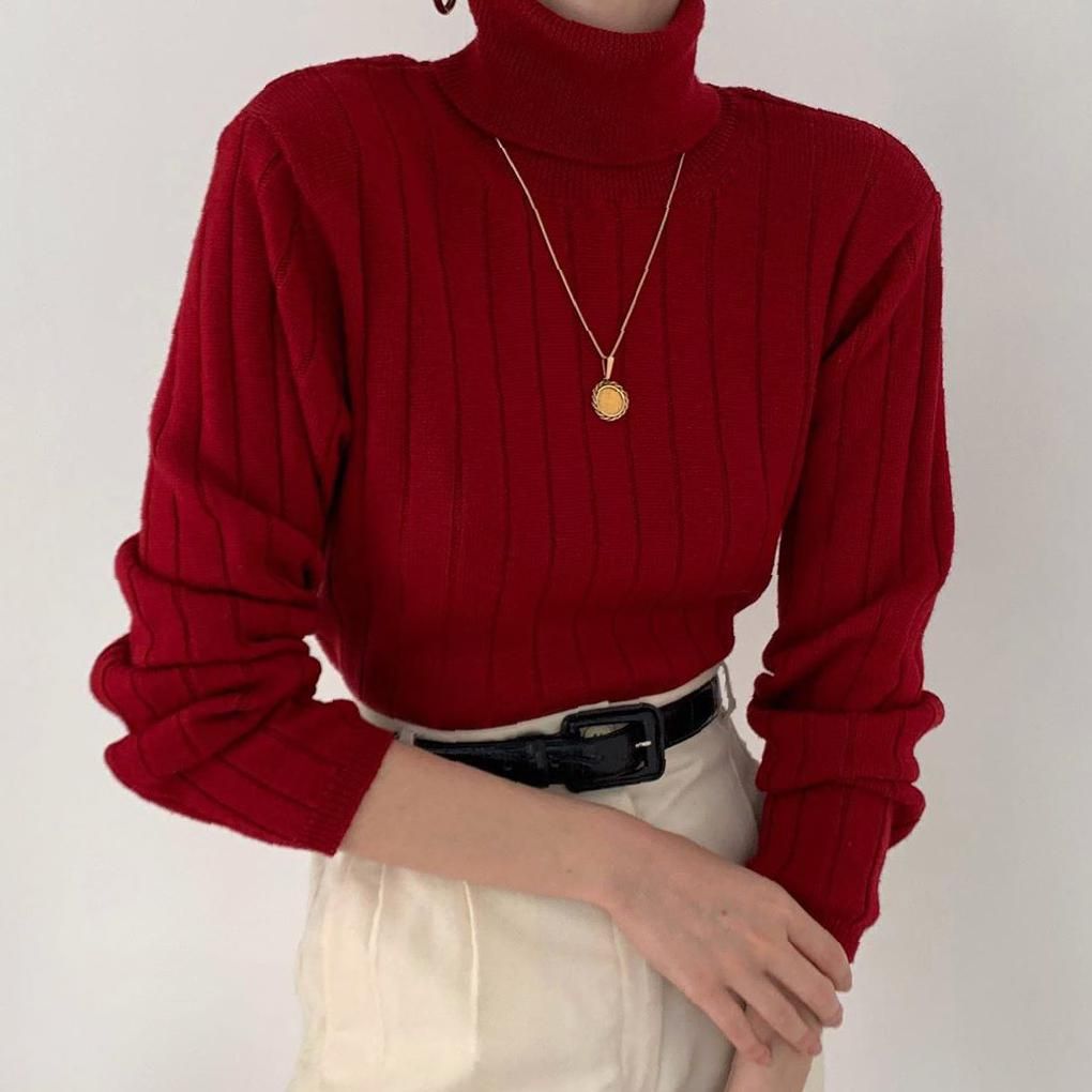 Red Sweater: Mark Of Elegancy