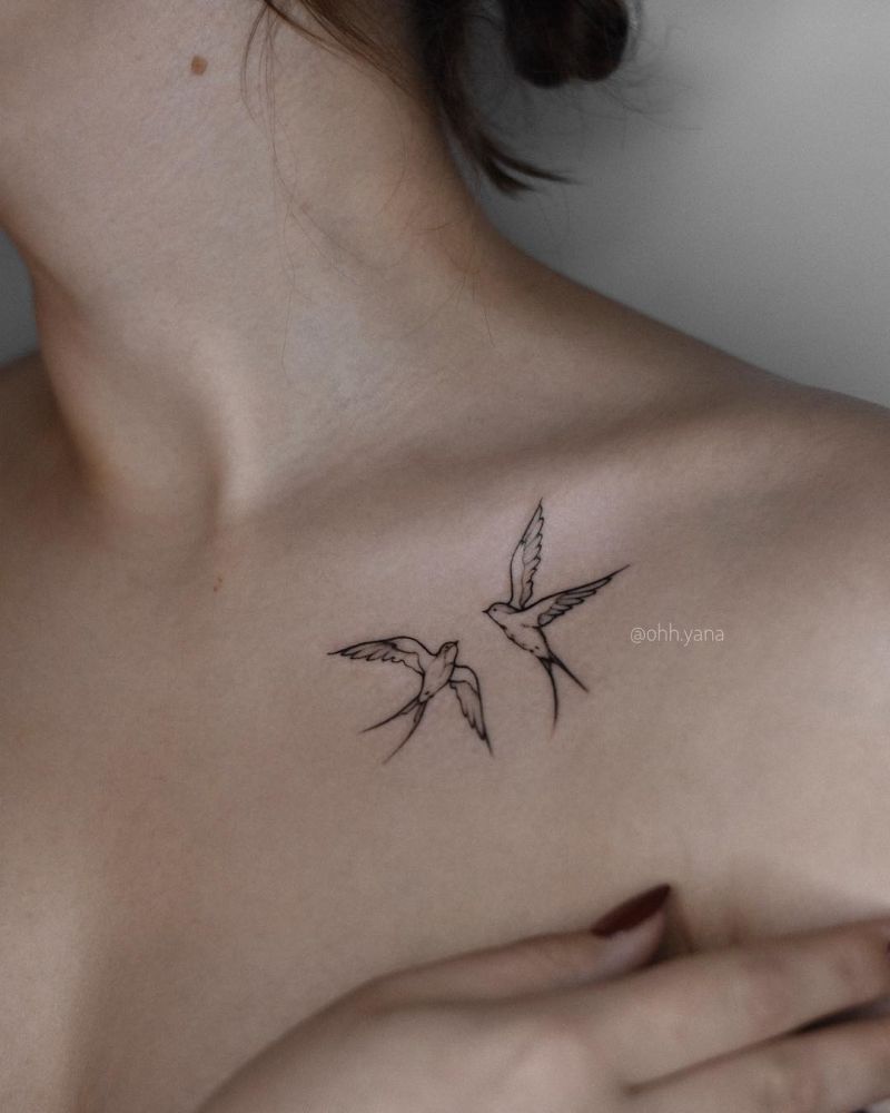 Small Bird Tattoos Designs
