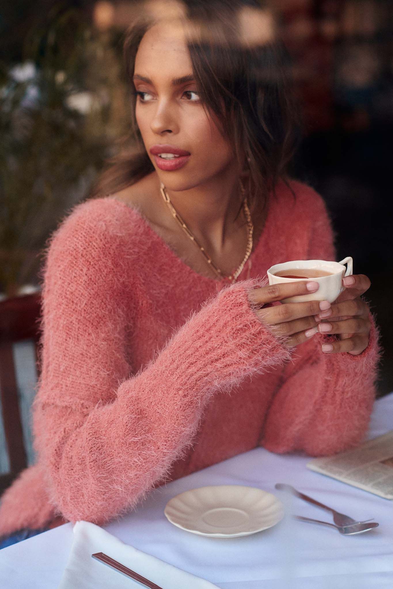 Angora sweater – coziest sweater