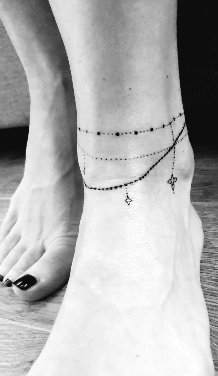 The Meaning and Symbolism Behind Ankle  Bracelet Tattoos