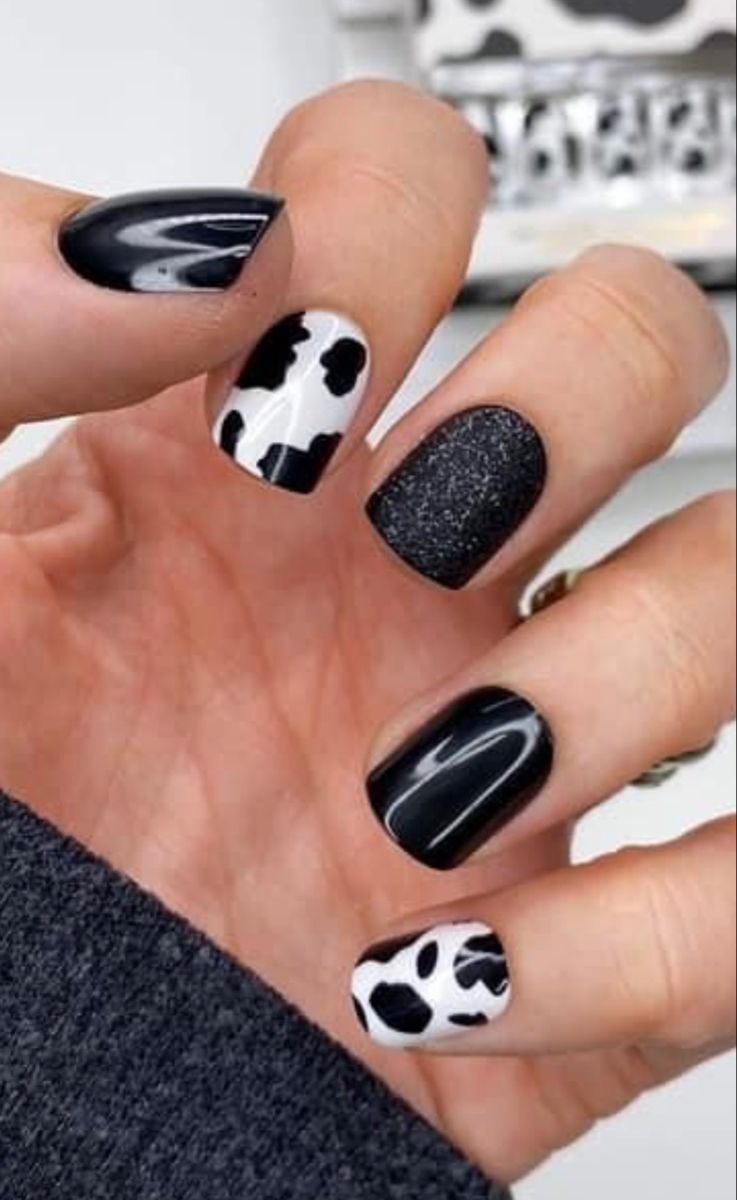 Cow Nail Ideas