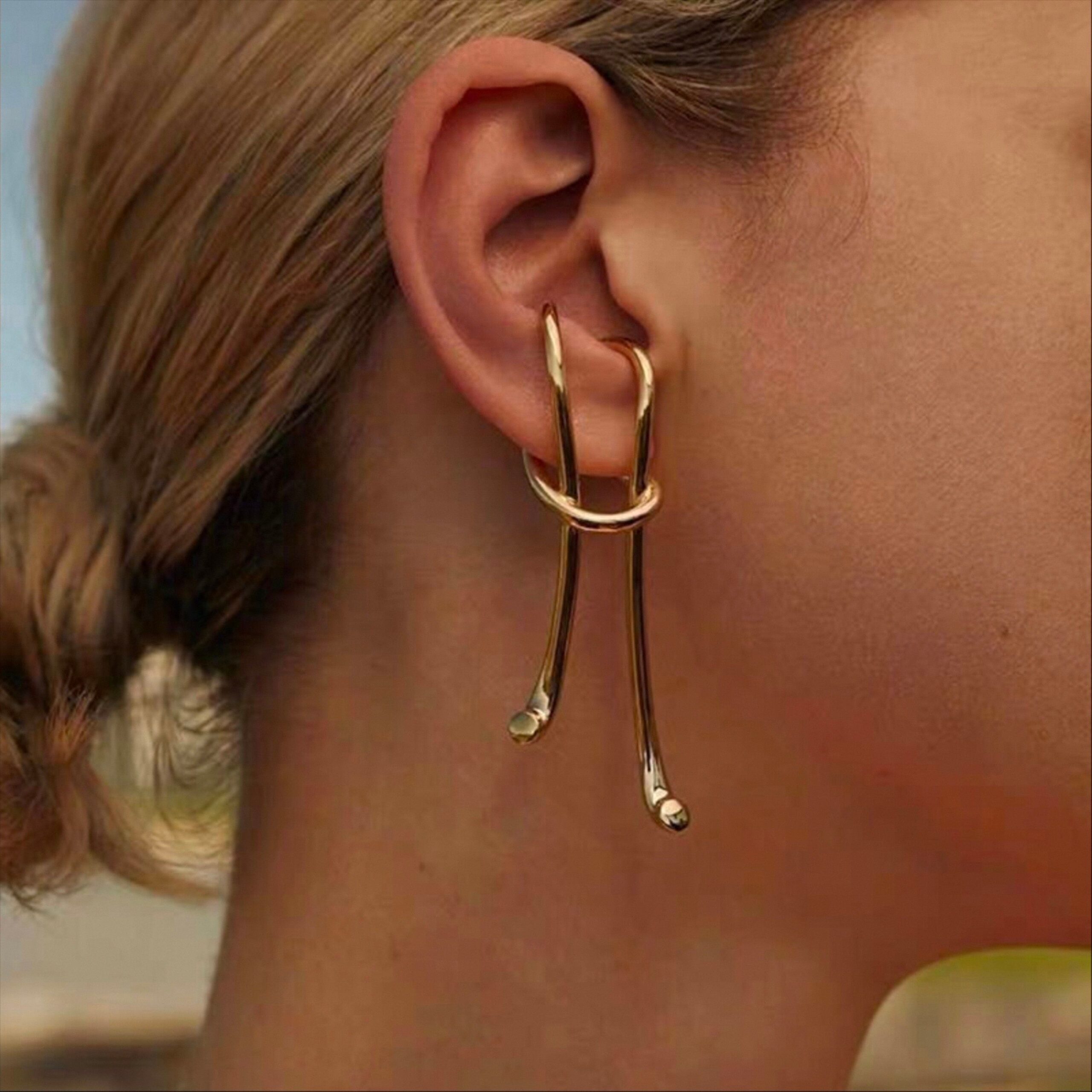 Snazzy Ear Cuff Earrings