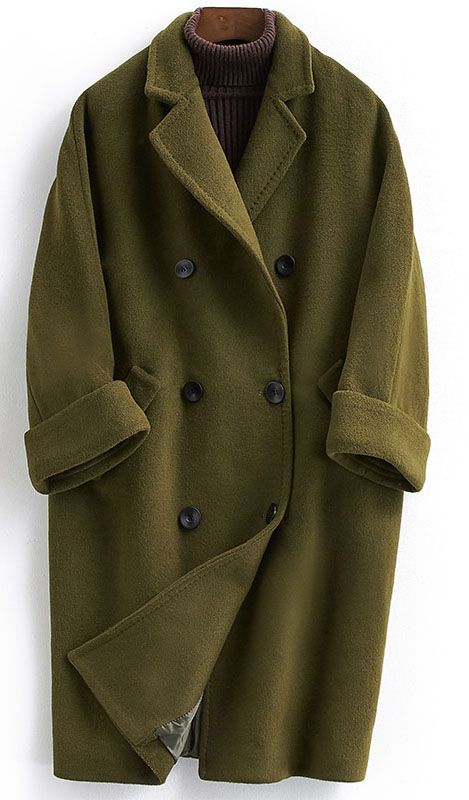 Add new designs to your personality with
green coat