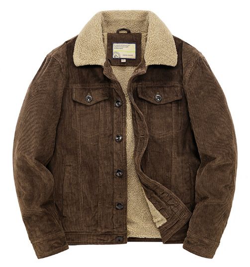 Choose the best and trendiest corduroy
jacket for chic looks