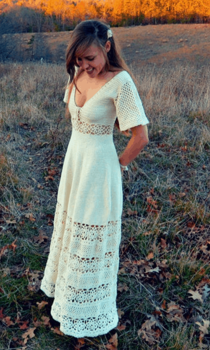 Elegant Crochet Gowns: The Perfect Choice
for a Boho Wedding