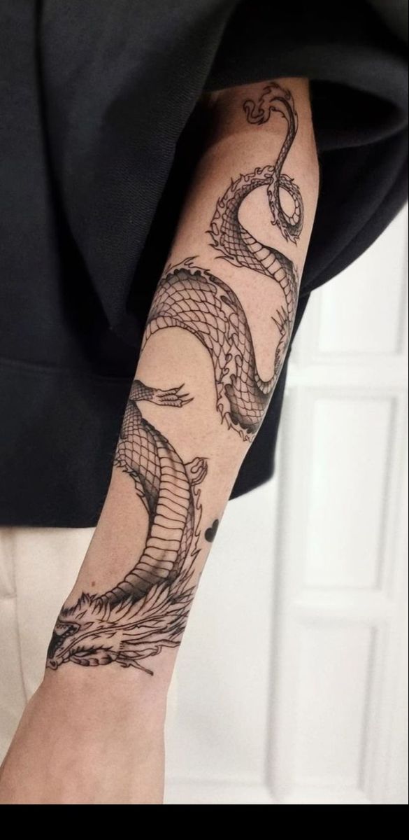 Add a Touch of Mystery with Chic Dragon
Tattoo Ideas: Bold and Edgy