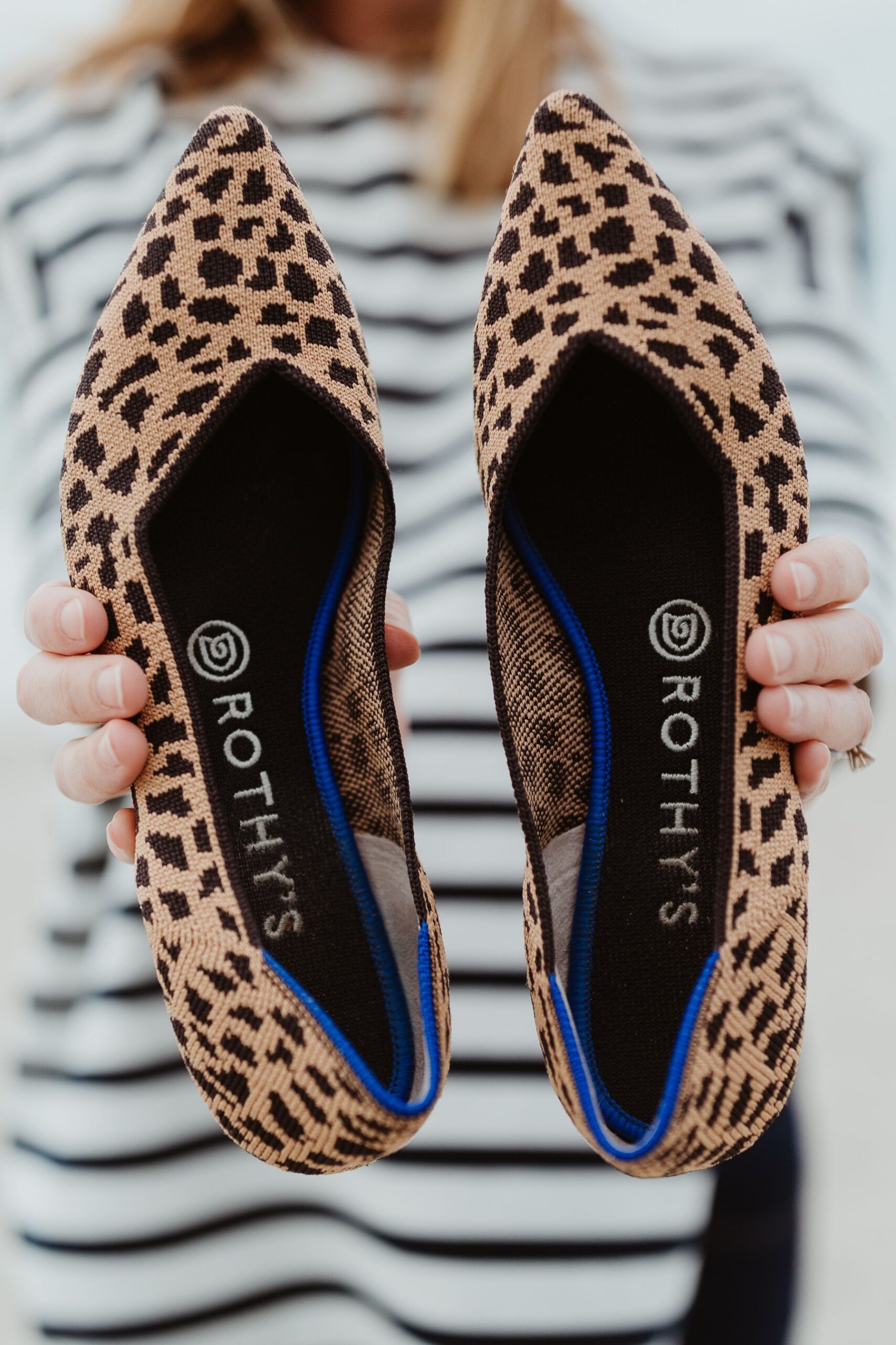 Girls go crazy with leopard flats