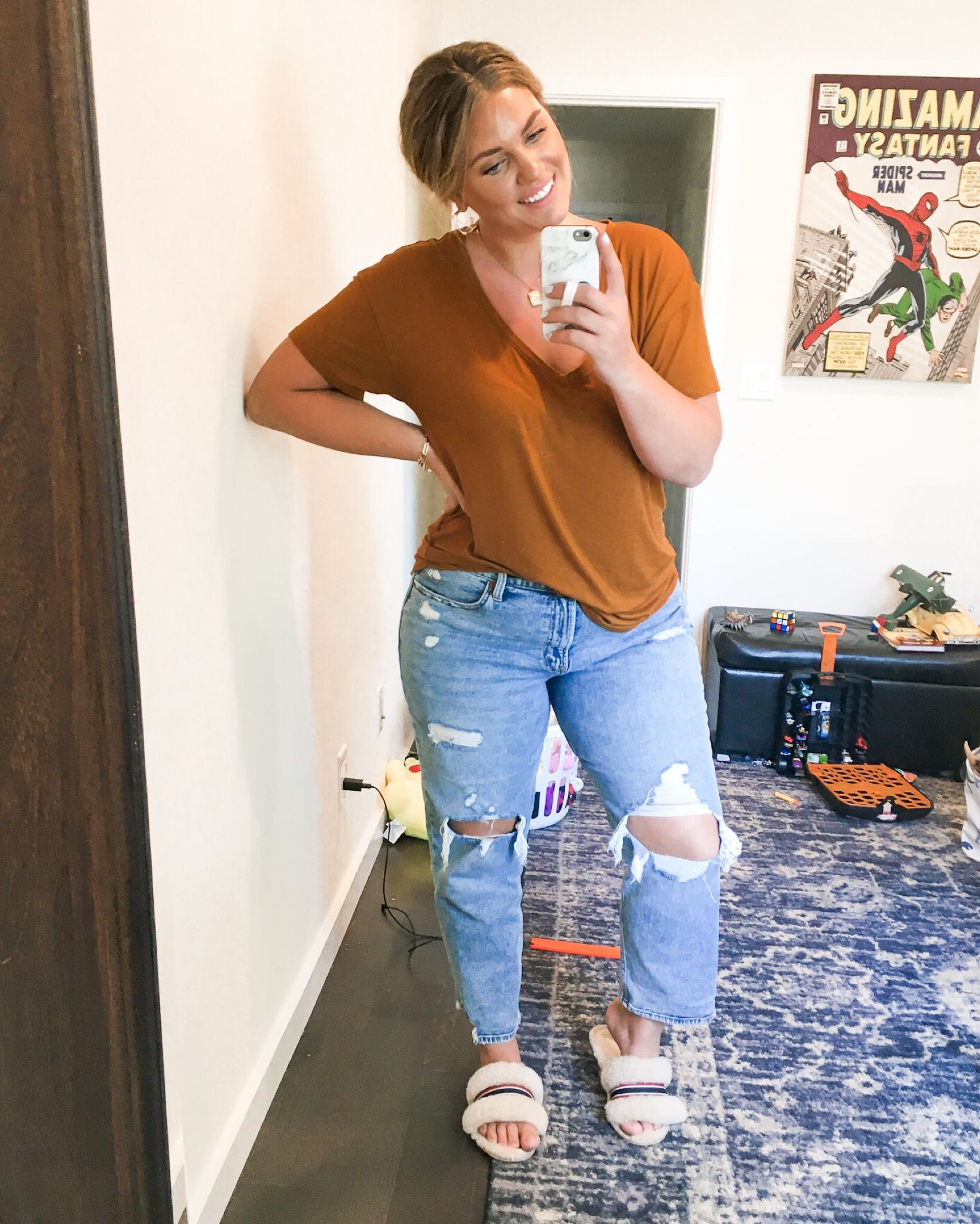 How to get the plus size boyfriend jeans
for you