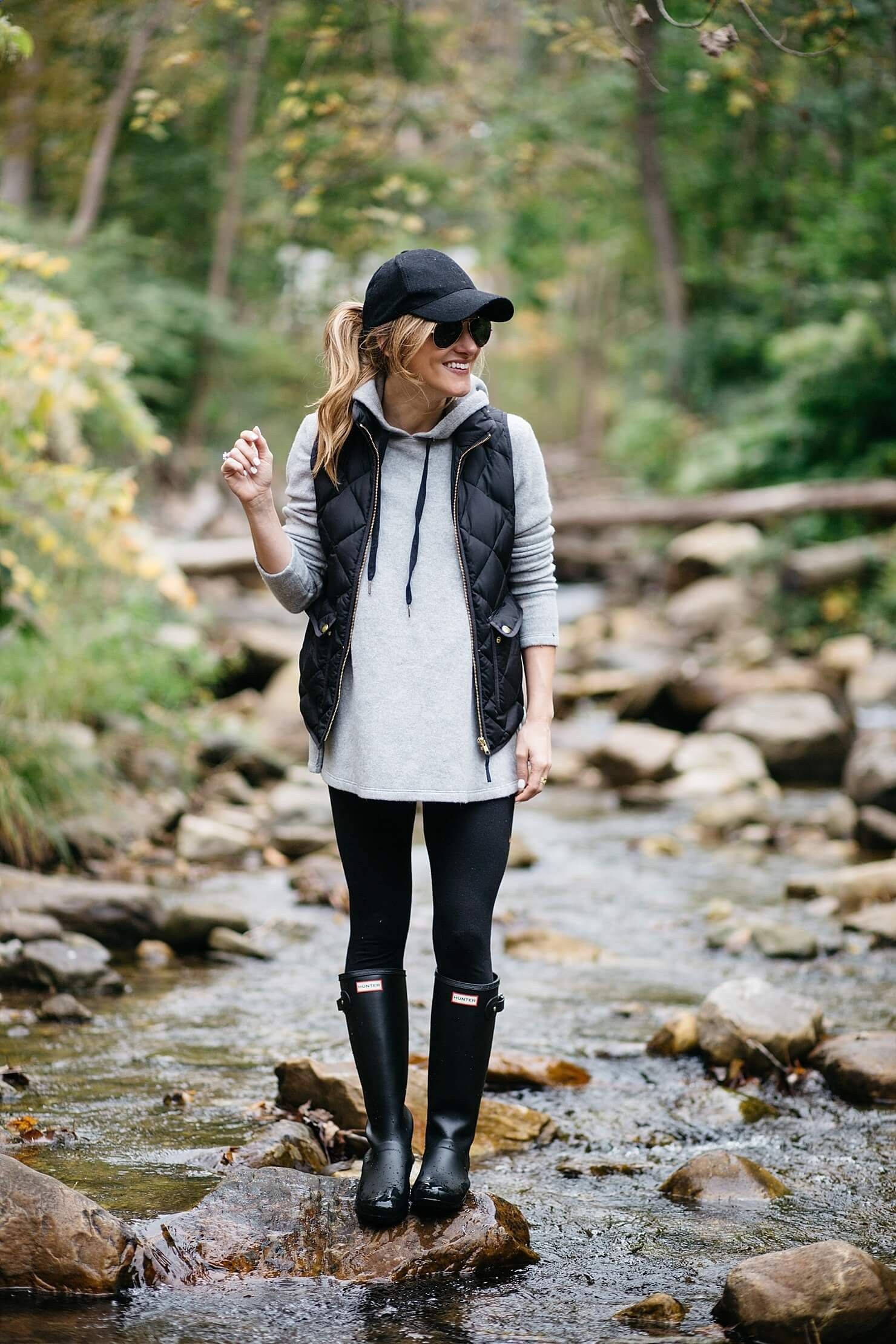 Chic Rainy Day Outfit Inspiration with
Boots