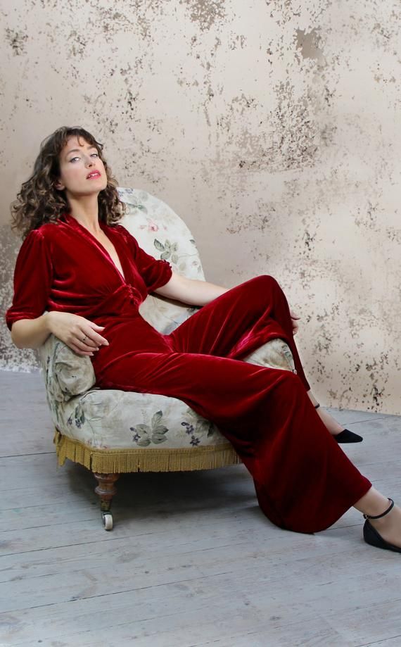 Enjoy every night party with the most
stylish Red jumpsuit