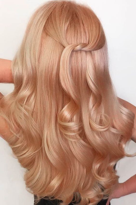 Rose Gold Hair Ideas