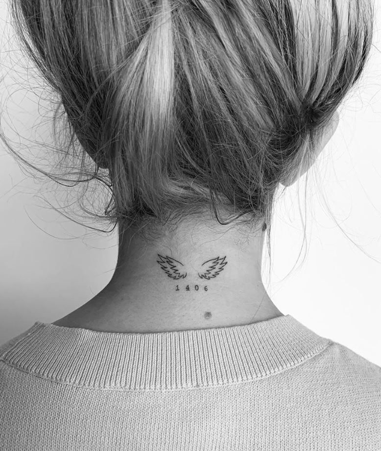 Back Of The Neck Tattoos