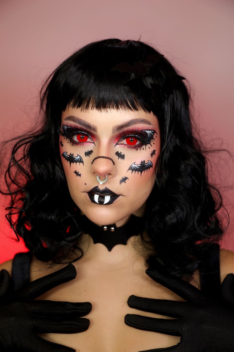 Bat Makeup Ideas For Halloween