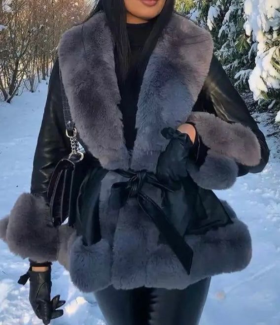 Get new style and latest trends with faux
fur jacket