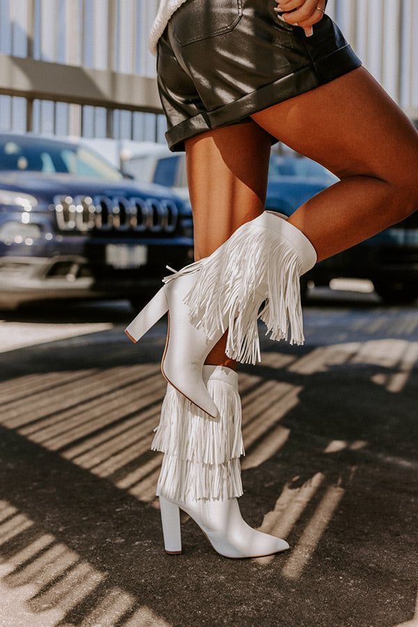 Fringe Boots: Stepping into Style with Boho-Chic Flair