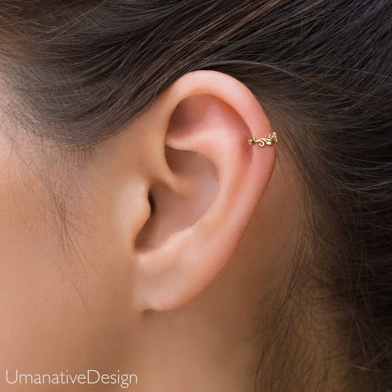 Edgy Helix Piercing Styles