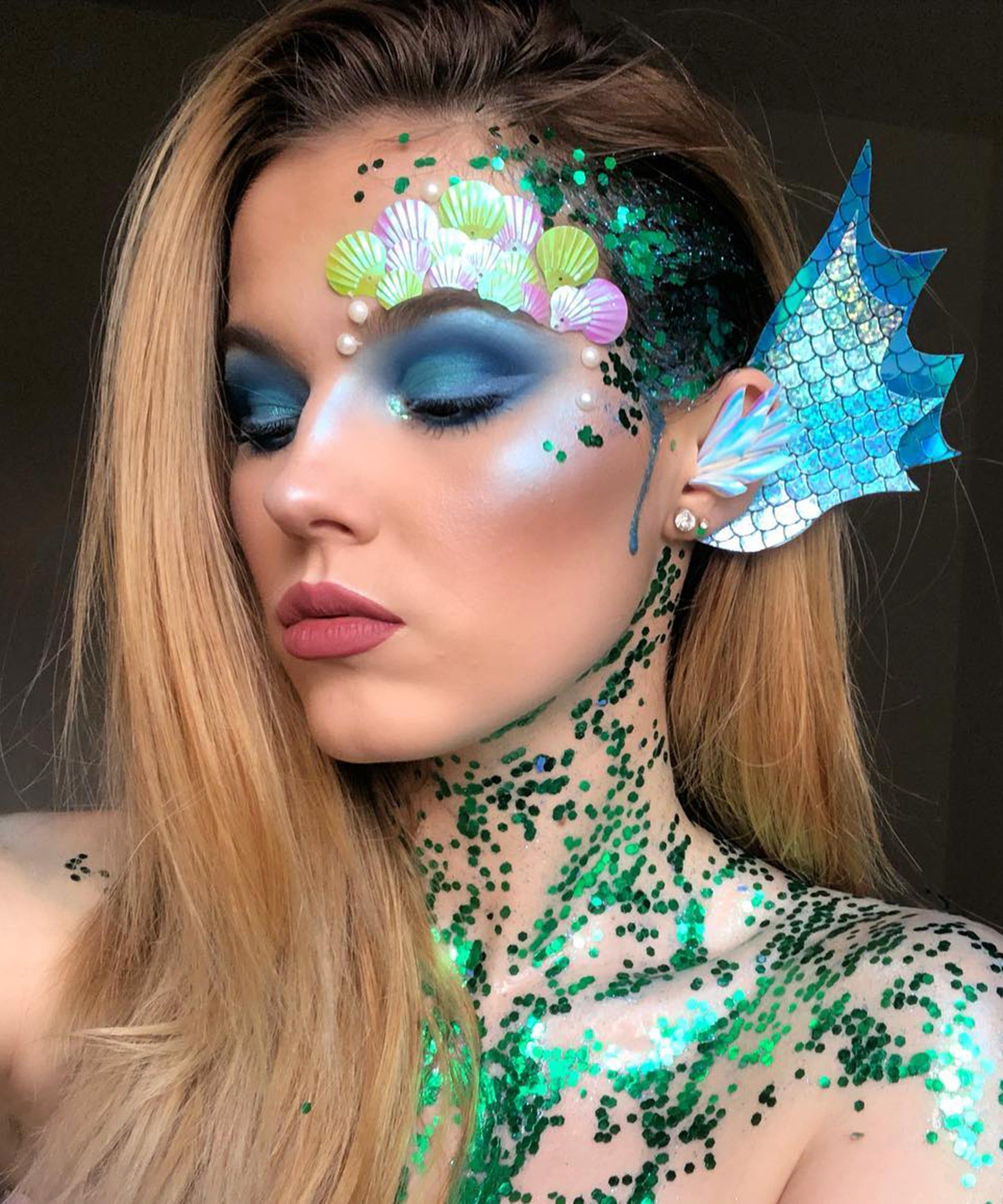 Get Spooky with Stunning Mermaid Makeup
for Halloween: Mystical and Magical