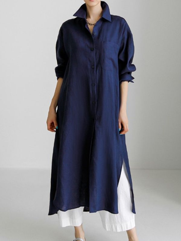 Look stylish and feel comfortable with
shirt dress
