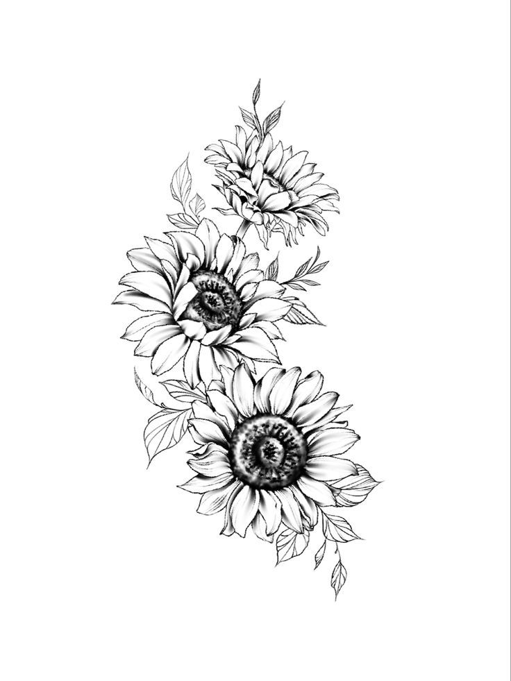 Small Sunflower Tattoos