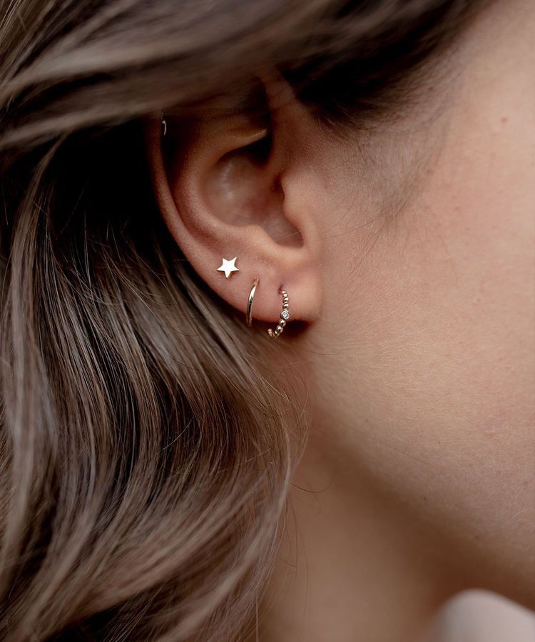 Trendy Tragus Piercing Ideas