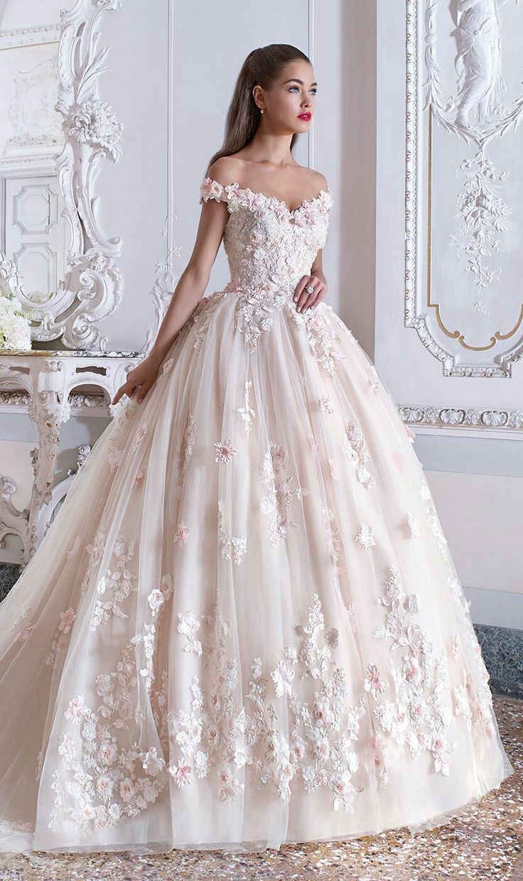 Alluring Blush Wedding Dresses