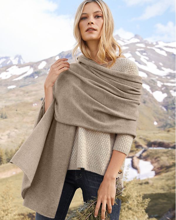 Get comfortable and stylish Cashmere
shawl with antique designs