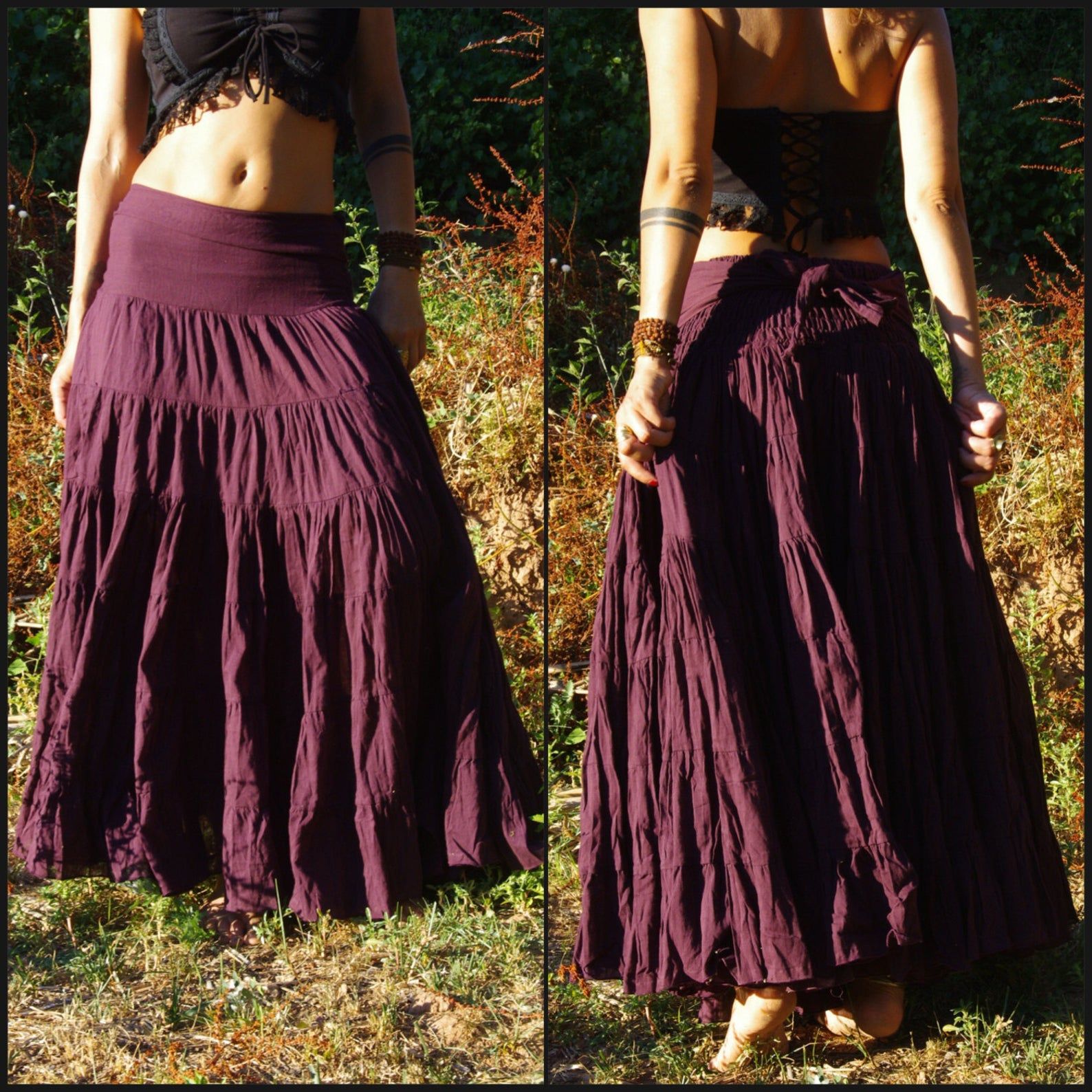Add new trend to your fashion collection
with gypsy skirts