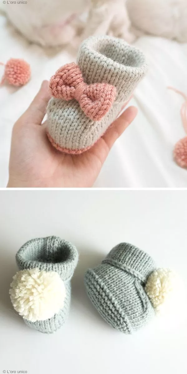 The Gift Of Knitted Baby Booties