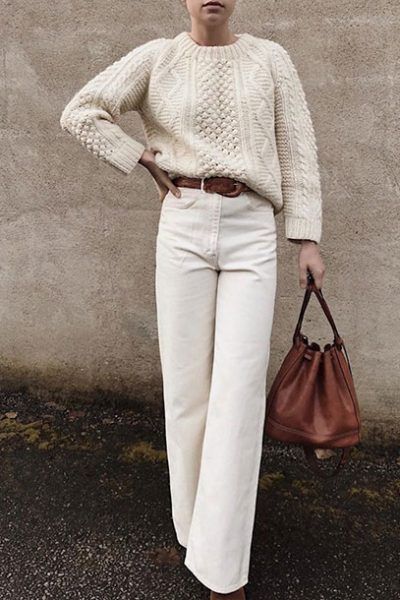 White pants- look fabulous and confident