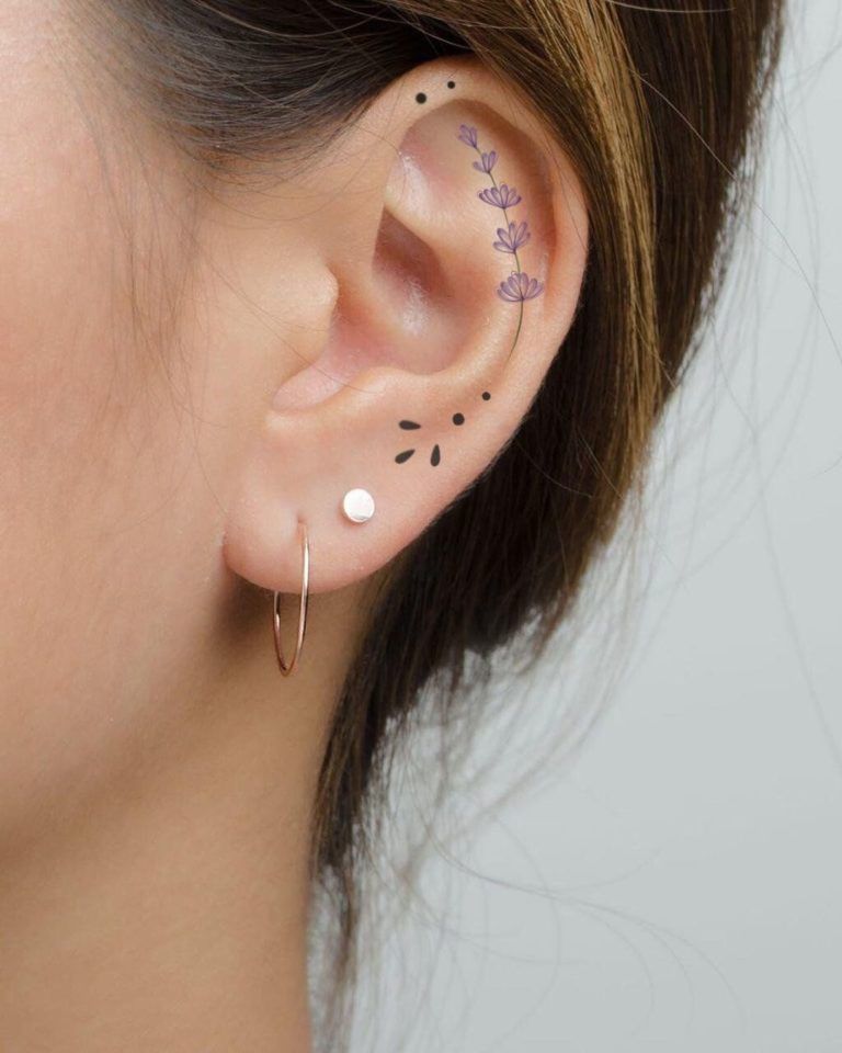 Ear Tattoo Designs