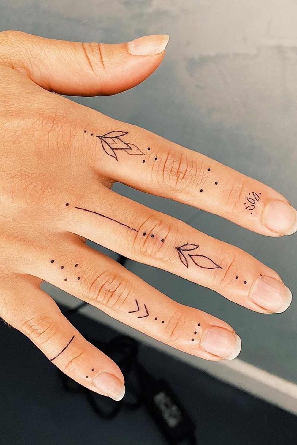 Inspirational Finger Tattoo Ideas for
Your Next Ink