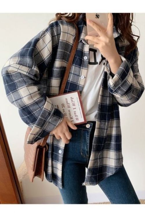 Flannel shirts to get the trendier look
for women