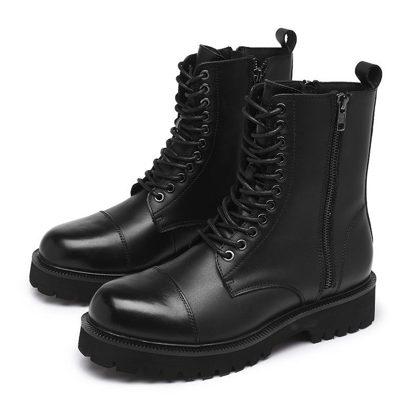 Attractive and fashionable mens black
boots