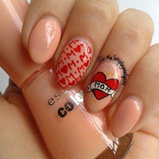 Mother’s Day Nail Art Designs