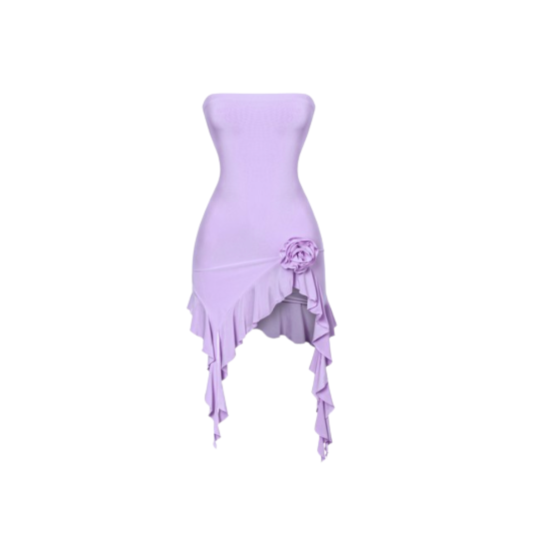 Glam up the women in you with a purple
dress