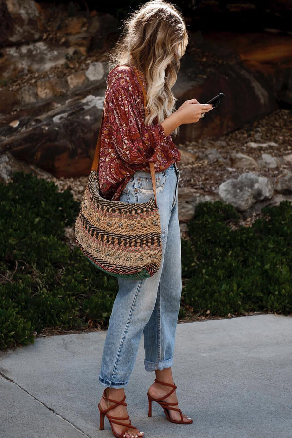 Chic Boho Spring Outfits