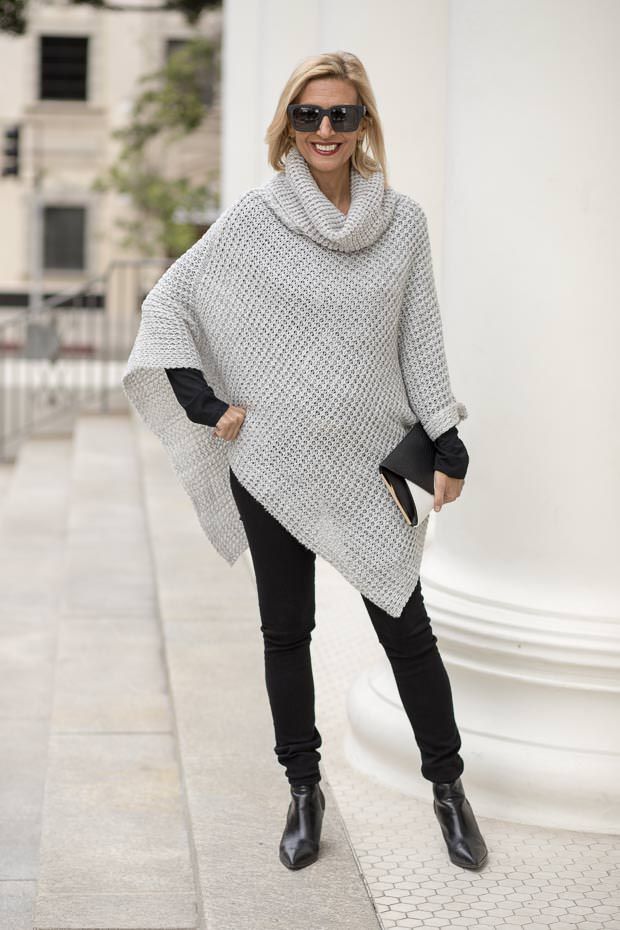 A Lovely Sweater Type: Poncho Sweater