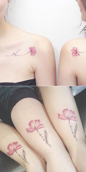 Creative Sister Tattoo Concepts to
Celebrate Sisterhood