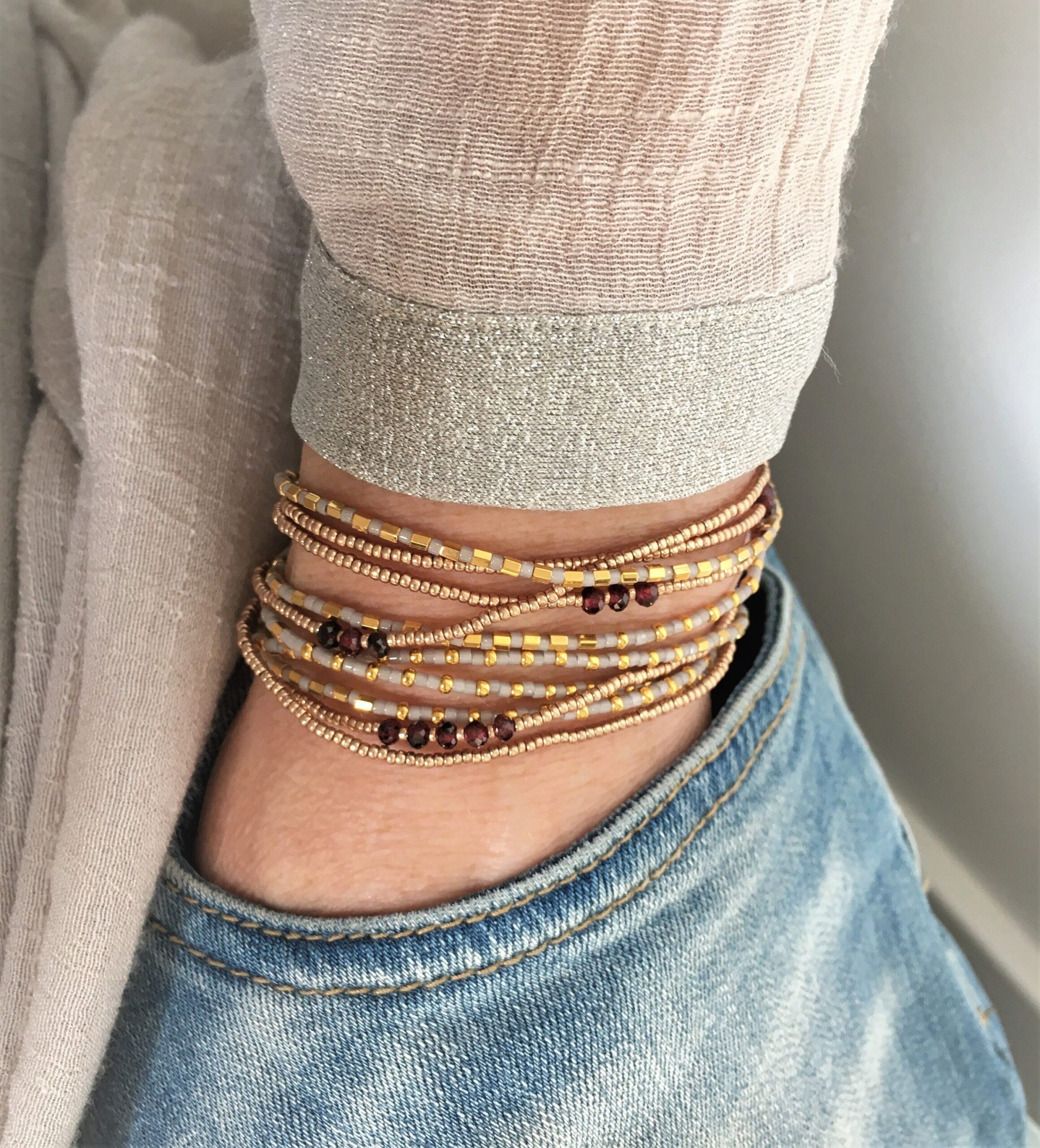 Boho Bracelets and Stacks