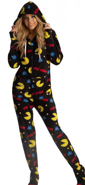 Choose antique styles of footed pajamas
with better comfort