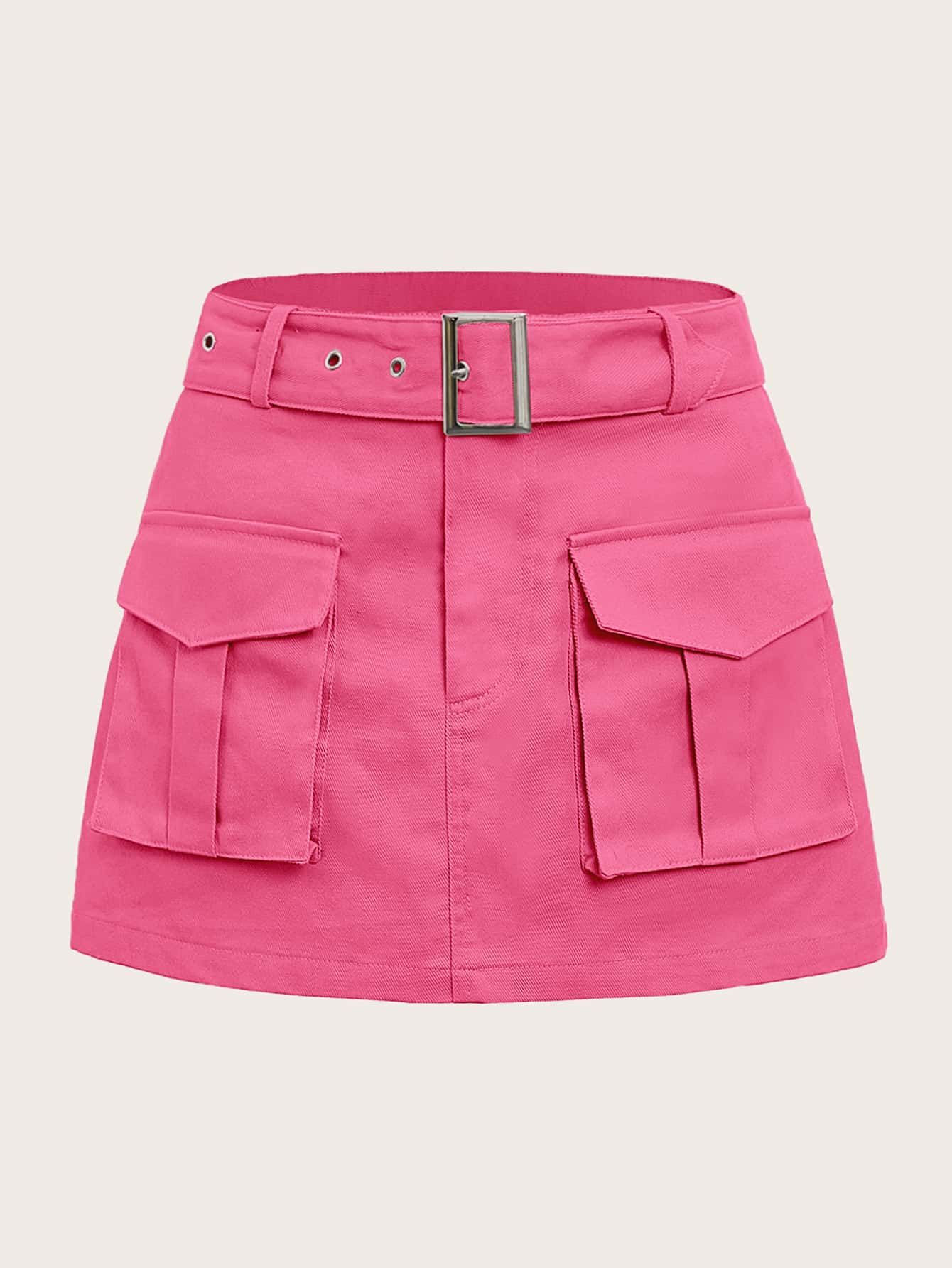 Get a pink skirt for your wardrobe