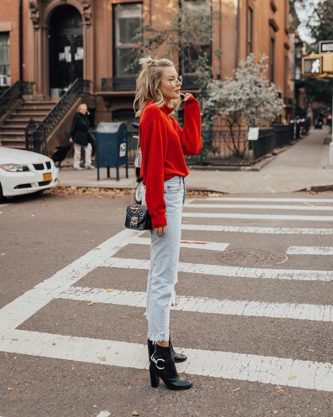 The Versatile Red Sweater: From Casual to
Chic